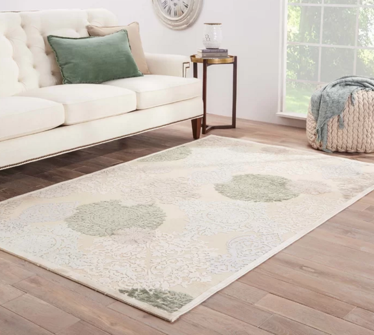 7'X9' BEIGE AREA RUG