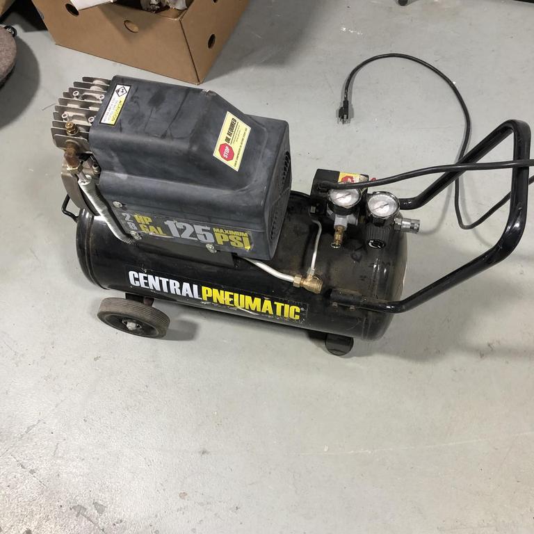 Auction Ohio CENTRAL AIR COMPRESSOR