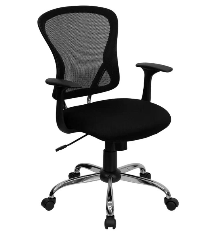 BLACK MESH DESK CHAIR