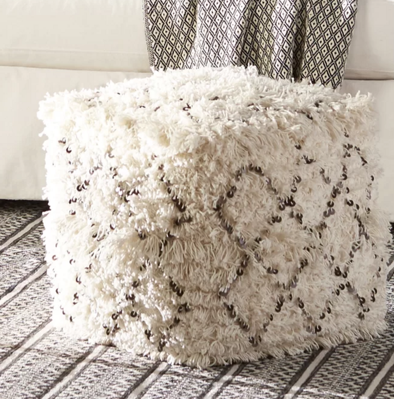 SQUARE MOROCCAN OTTOMAN
