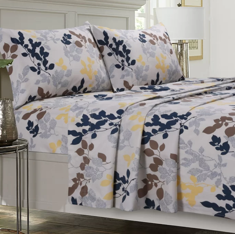 KING COTTON SHEET SET