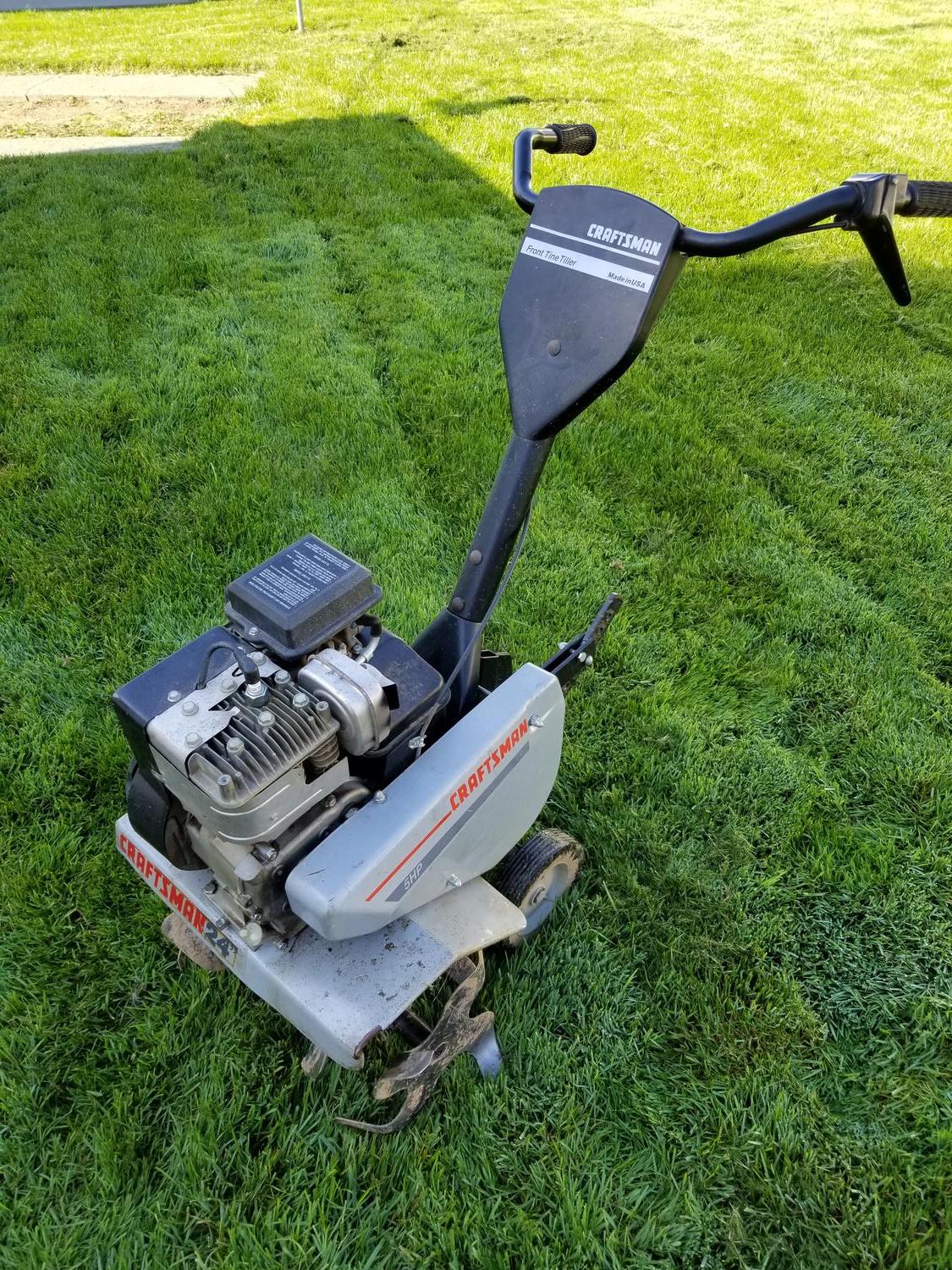 Auction Ohio Craftsman Tiller