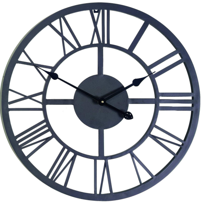 GIANT ROMAN NUMERAL CLOCK