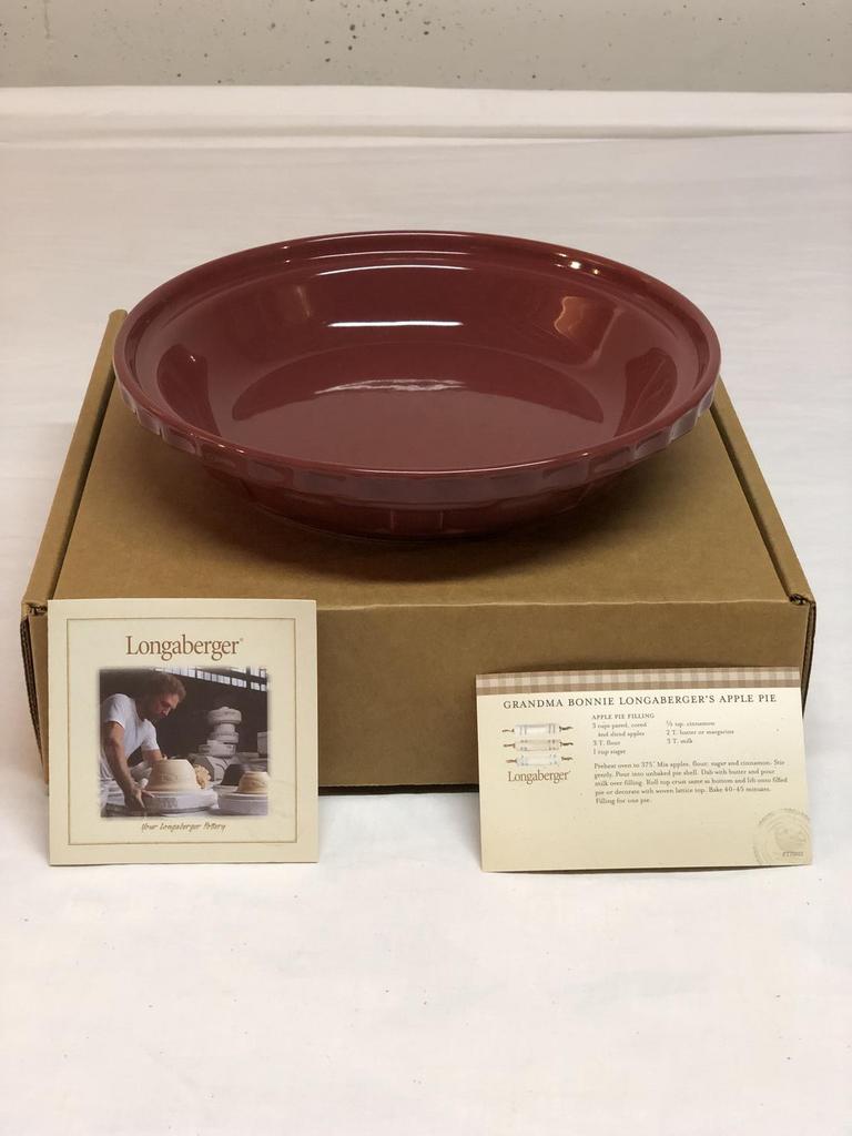 Auction Ohio  Longaberger Pottery/China