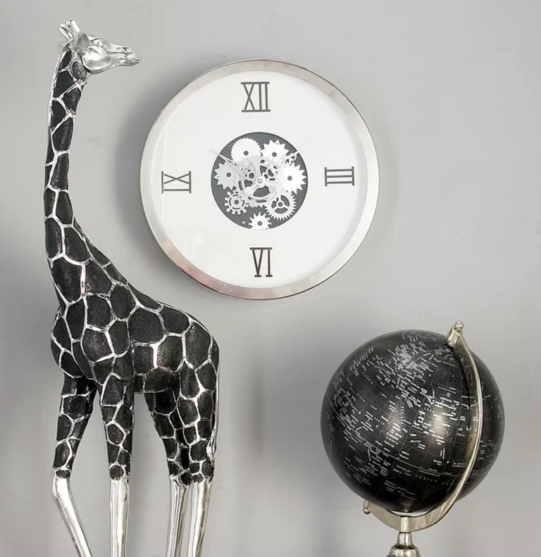 STAINLESS STEEL WALL CLOCK