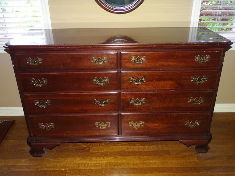 Auction Ohio Ethan Allen Cherry Dresser