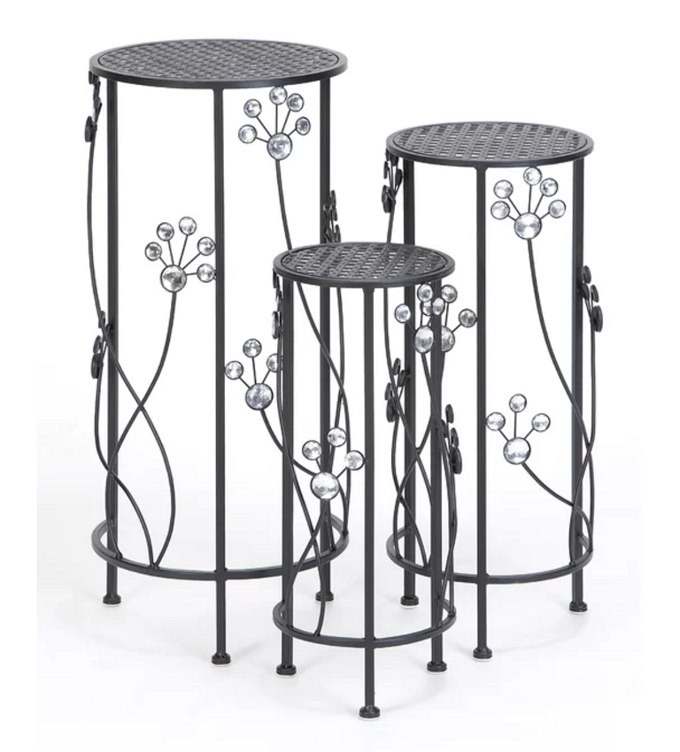 3-METAL PLANT STAND