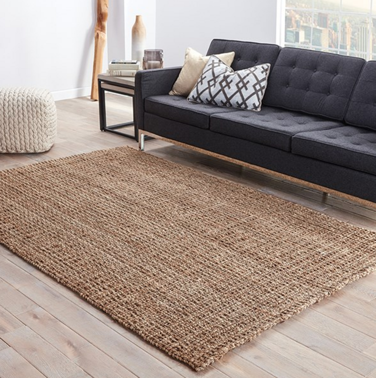 100% NATURAL JUTE AREA RUG
