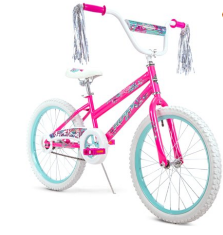 Girls best sale pink bike