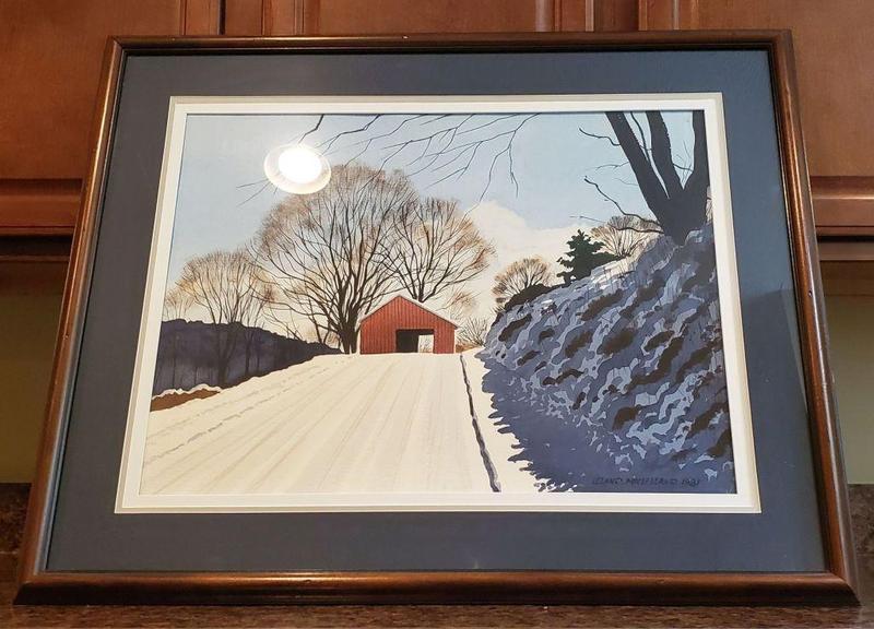 Auction Ohio Leland McClelland Print