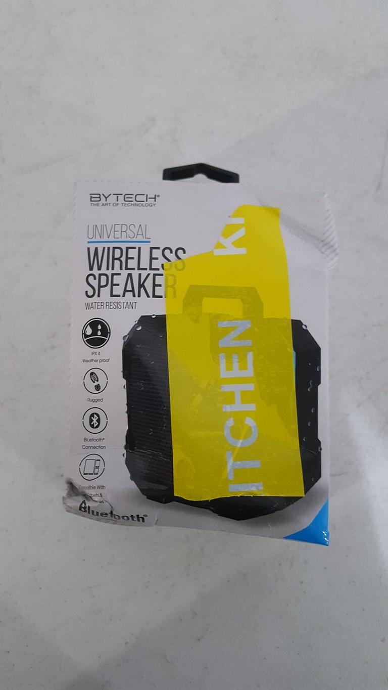 bytech wireless speaker water resistant