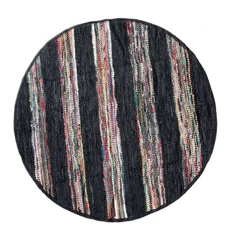 4.9' ROUND BROADWAY RUG
