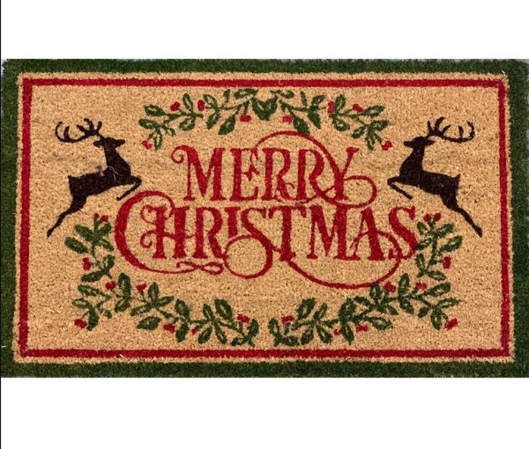 CHRISTMAS 18"X30" DOORMAT