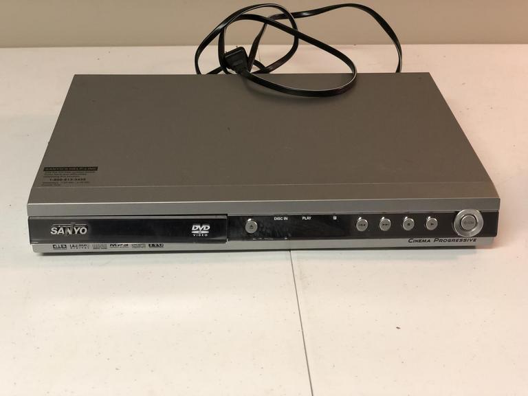 Auction Ohio Sanyo DVD Player