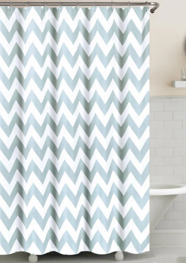 72" CHEVRON SHOWER CURTAIN