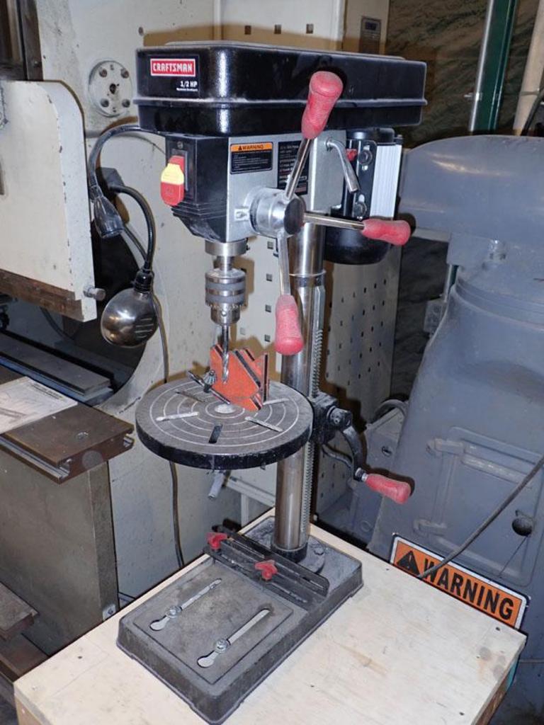 Auction Ohio Craftsman 12" Bench Drill Press