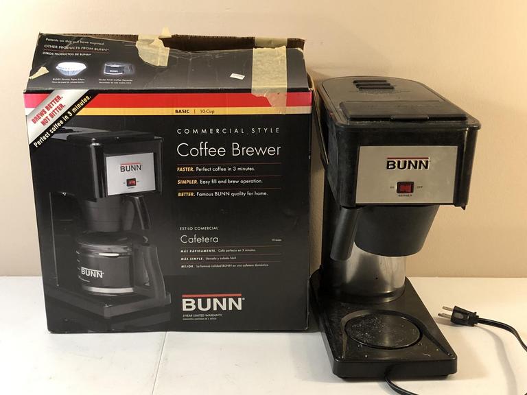 Auction Ohio Bunn Coffee Maker