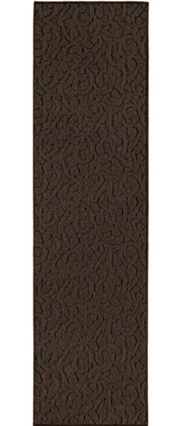 2'X8' CHOCOLATE AREA RUG