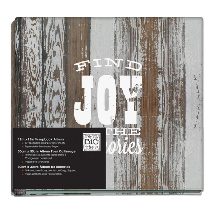 12"X12" FIND JOY PLAQUE