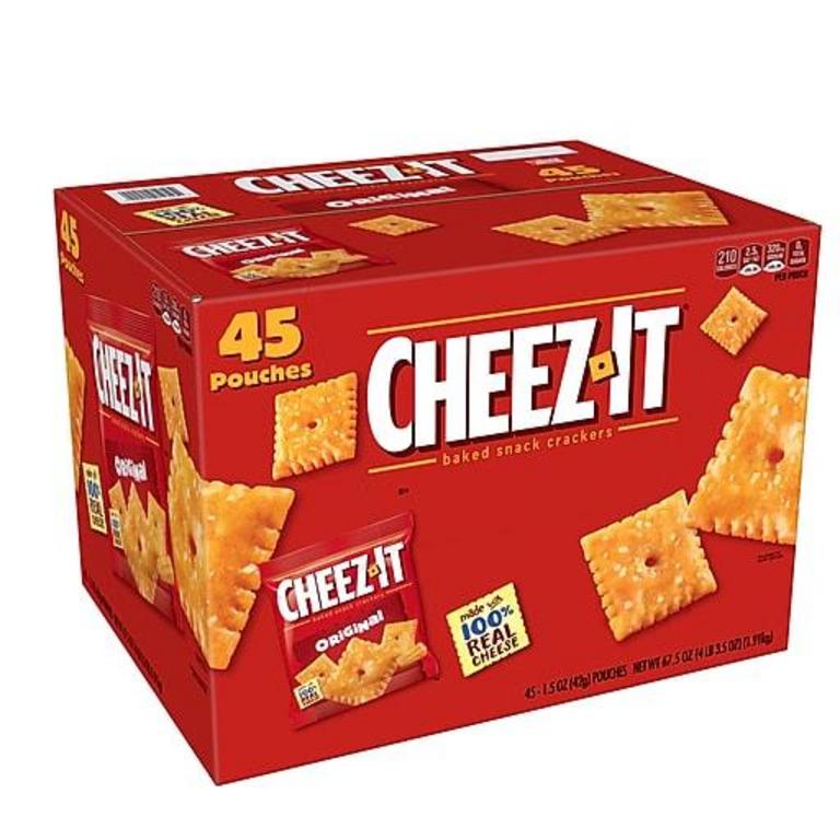 45 PACKS CHEEZ IT CRACKERS