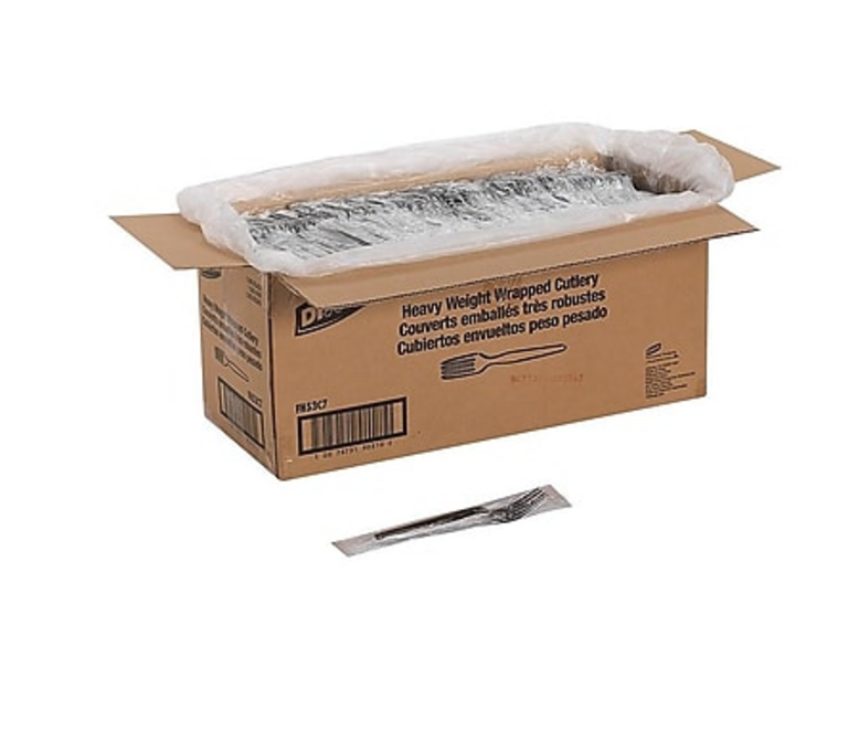 1000-DIXIE PLASTIC FORKS