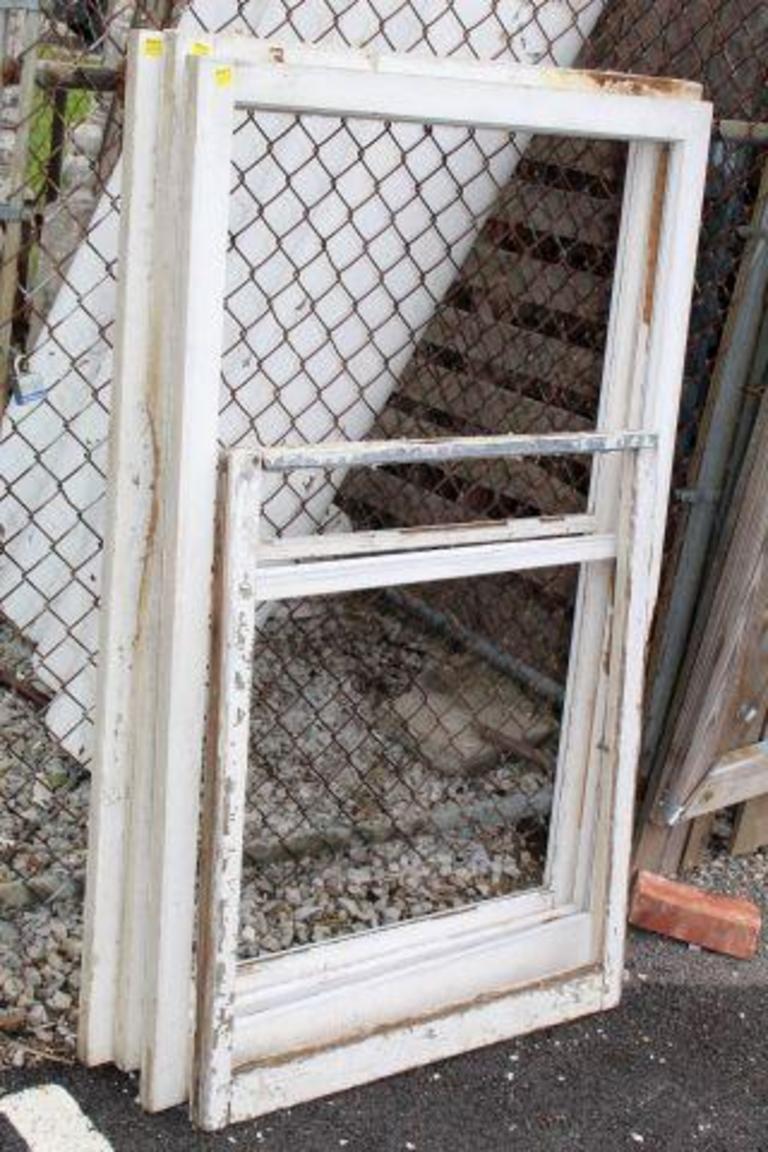 Auction Ohio Antique Storm Window Sashes