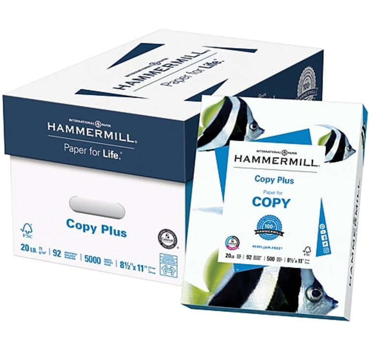 10-REAMS HAMMERMILL PAPER