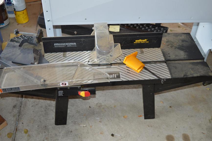 Auction Ohio Wolfcraft router table