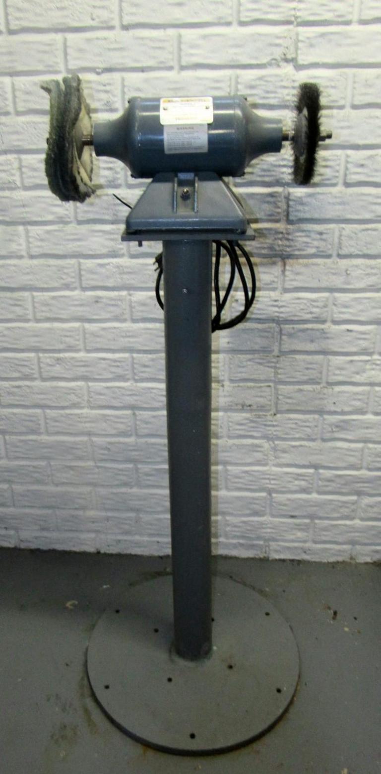 Auction Ohio Baldor Buffer/Grinder & Stand