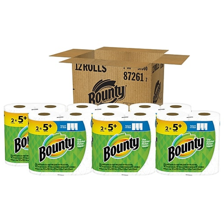 12-CT BOUNTY PAPER TOWELS