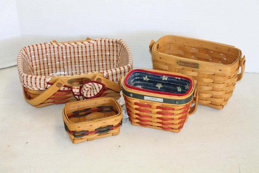 Auction Ohio Longaberger Baskets