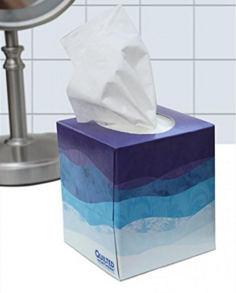 16 CUBE TISSUE BOXES