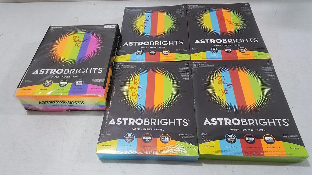 BULK LOT COLOR COPY PAPER