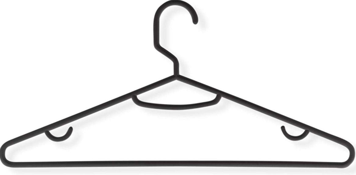 120-CT PLASTIC HANGERS