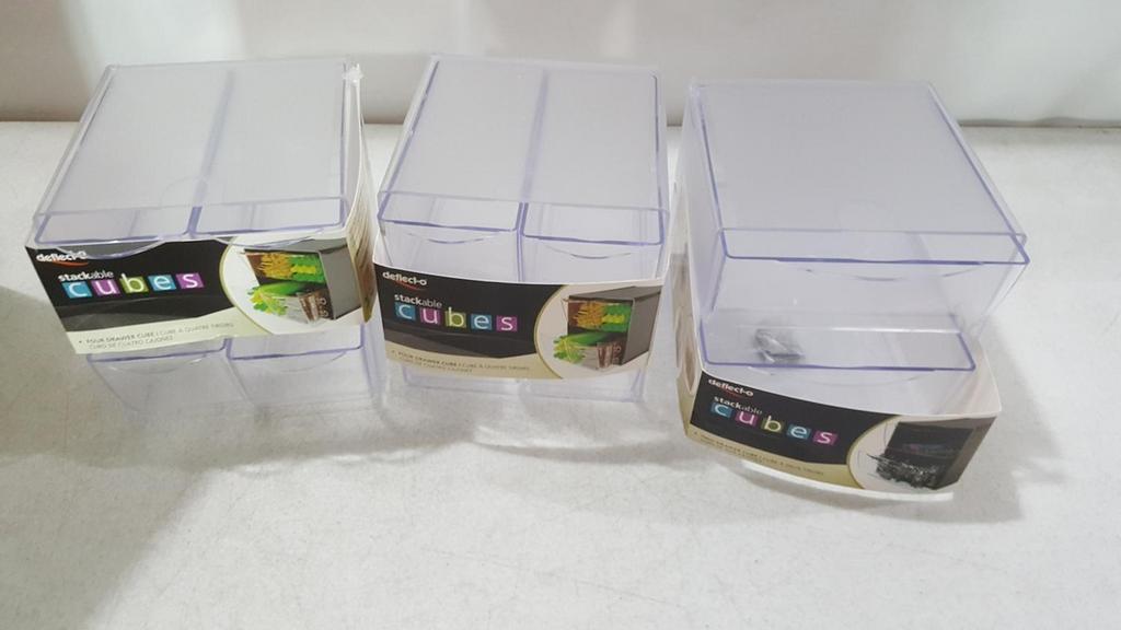 BULK LOT STACKABLE ORGANIZERS