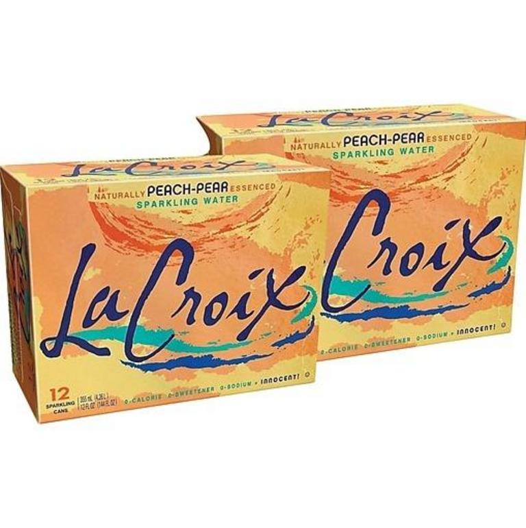 24 PEACH-PEAR LA CROIX