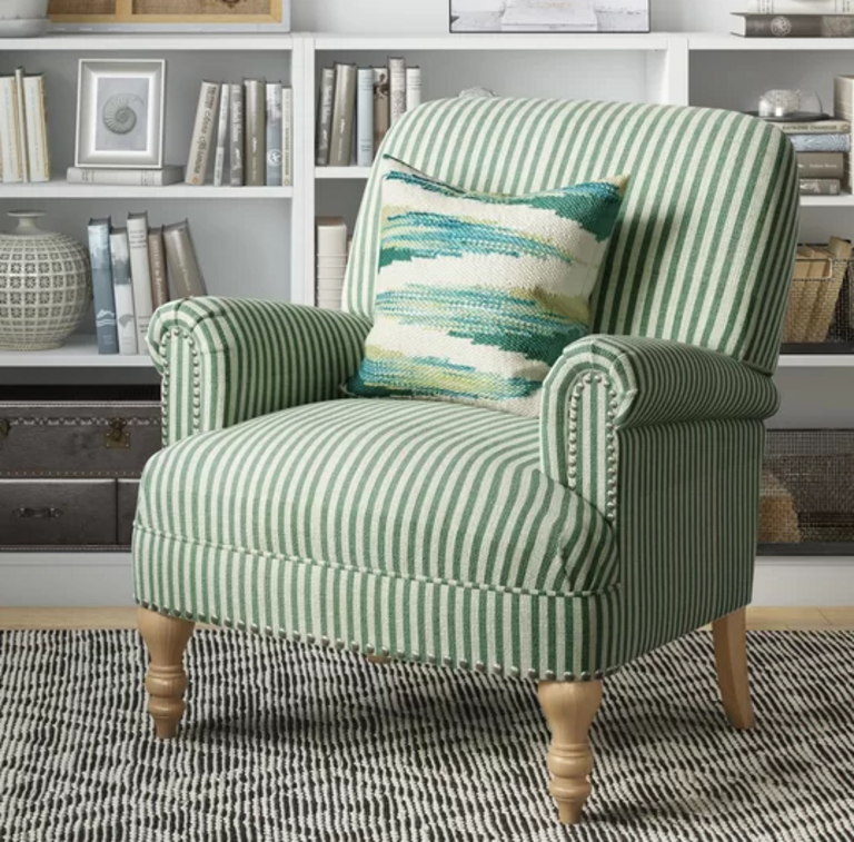 STRIPED BASHIR ARMCHAIR