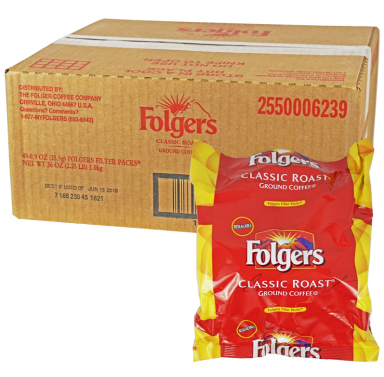 40-CT FOLGERS FILTER PACKS