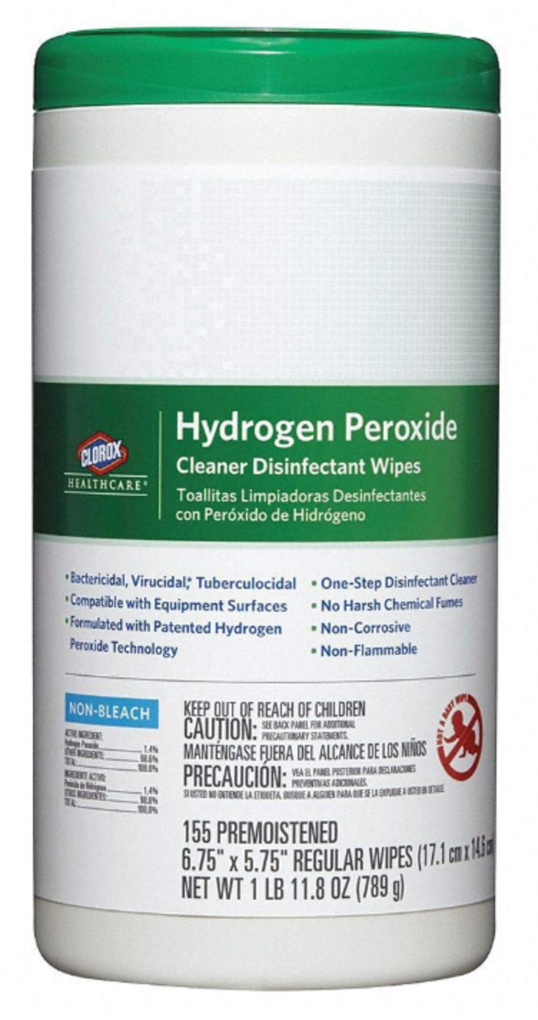 6-CT CLOROX PEROXIDE WIPES