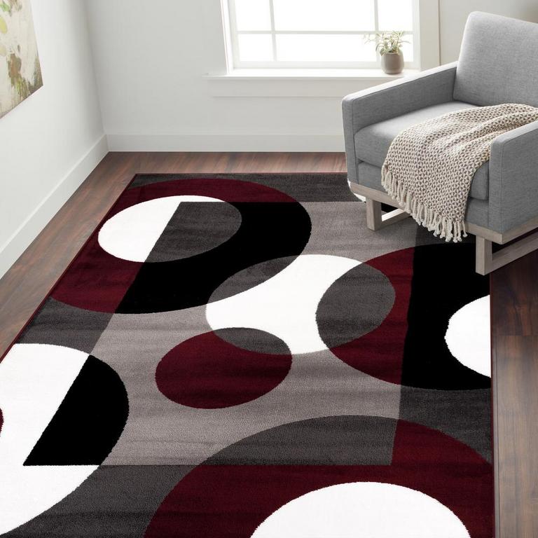 CONTEMPORARY AREA RUG 3'X5'