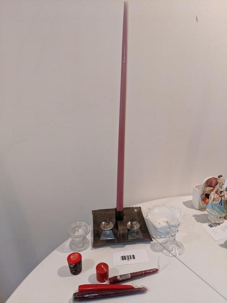 Auction Ohio CANDLE HOLDER LOT