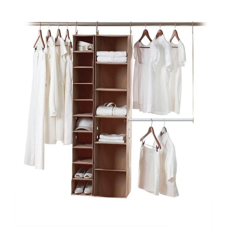 3PC HANGING CLOSET ORGANIZER