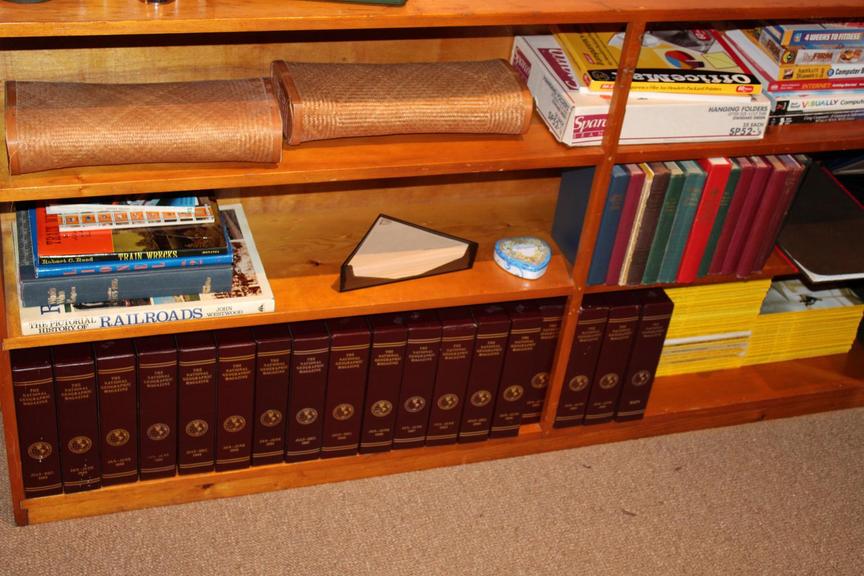 Auction Ohio Bookcase Contents