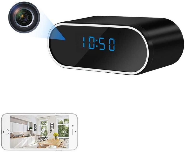 HIDDEN CAMERA CLOCK