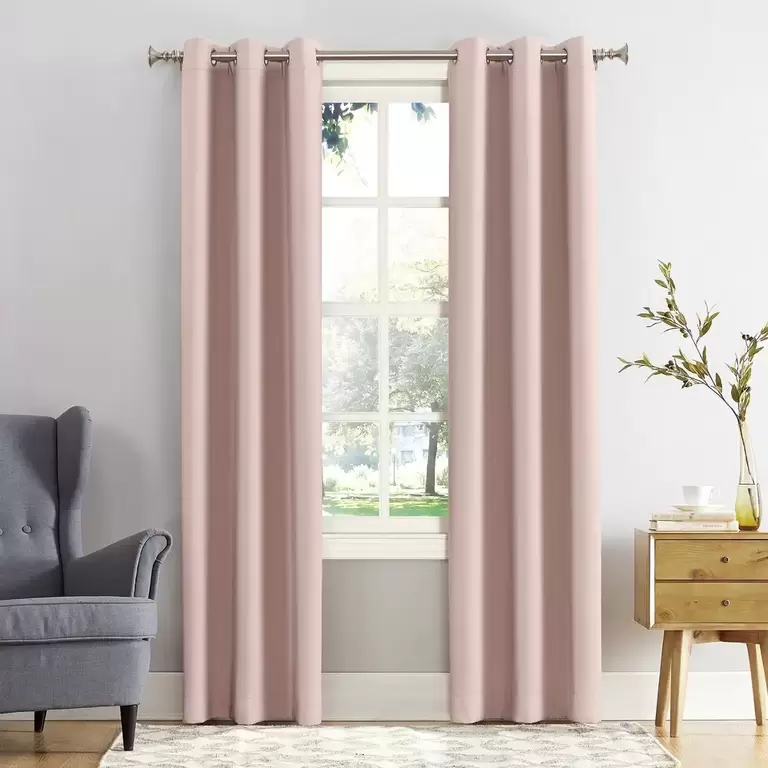 4 BLACKOUT CURTAIN PANELS