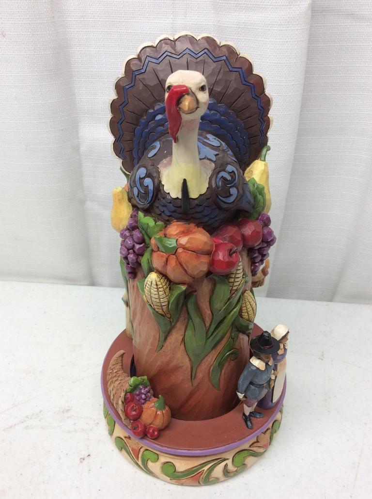 Auction Ohio Jim Shore Thanksgiving