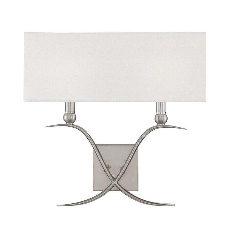 2 LIGHT WALL SCONCE