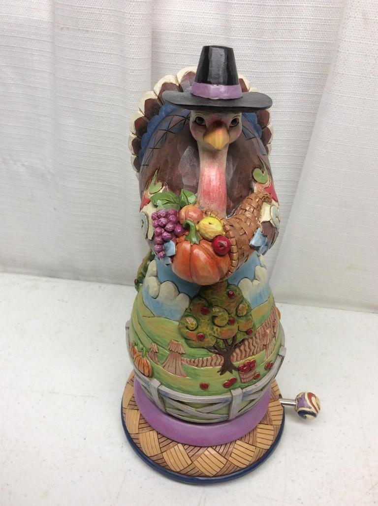 Auction Ohio Jim Shore Thanksgiving