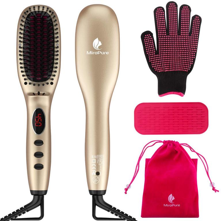 HAIR STRAIGHTENER BRUSH