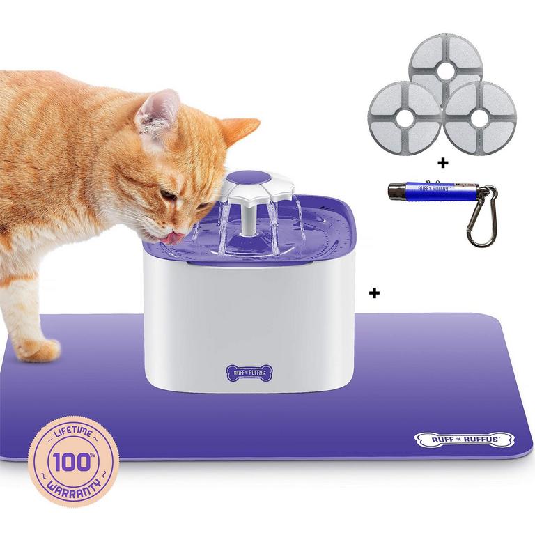 PET WATER FOUNTAIN & 3 FILTERS